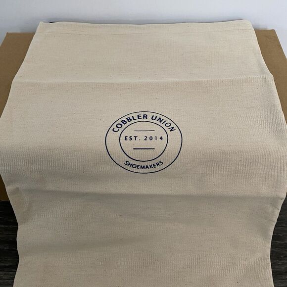 Cobbler Union Uno Sneaker Shoes Mens US 12 UK 11 Cognac Brown Suede Leather NEW - Picture 13 of 13